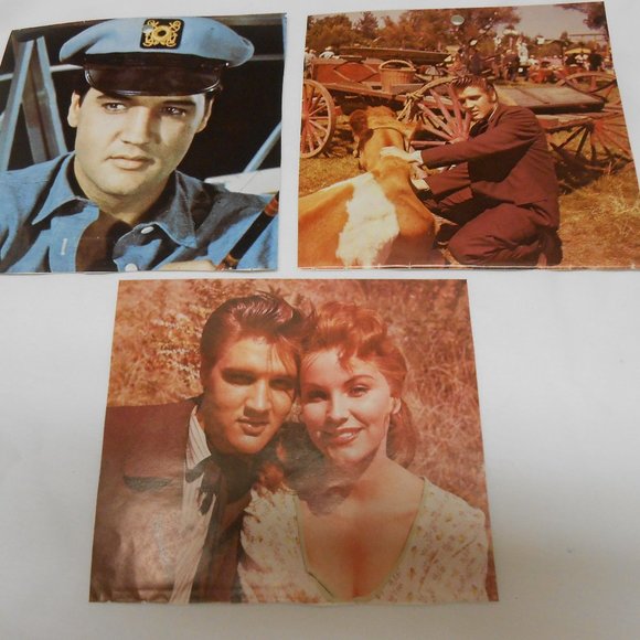 3 Vintage Calendar Pics Still photos of Elvis Presley 1978 🌈💜 - Picture 3 of 6